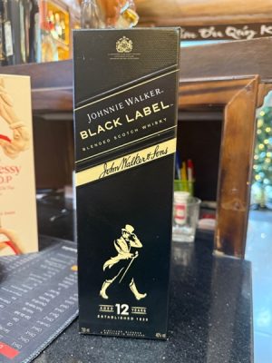 Rượu Whisky Johnnie Walker Black Label 12YO