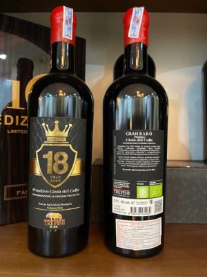 Rượu Vang Ý Trepini 18 Gran Baro Primitivo