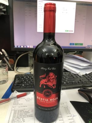 Rượu Vang Chile Bestia Roja Gran Reserva Cabernet Sauvignon