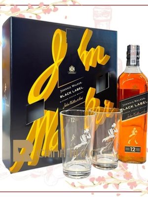 Rượu Whisky Johnnie Walker Black Label 12YO – Hộp Quà