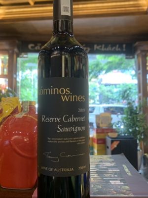 Rượu Vang Úc Kominos Reserve Cabernet Sauvignon 2018