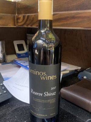 Rượu Vang Úc Kominos Reserve Shiraz 2017