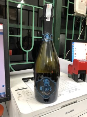 Rượu Vang Sủi Ý Mr Klups Moscato Spumante