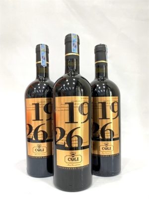 Rượu Vang Ý Coli 1926 Negroamaro Salento