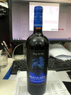Rượu Vang Chile Bestia Azul Reserva Superior Cabernet Sauvignon