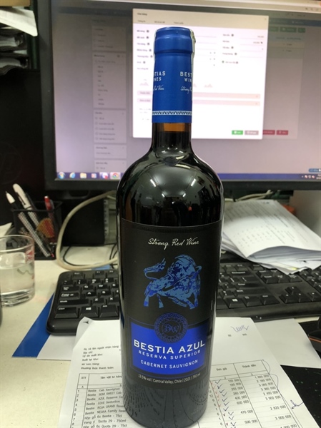 Rượu Vang Chile Bestia Azul Reserva Superior Cabernet Sauvignon