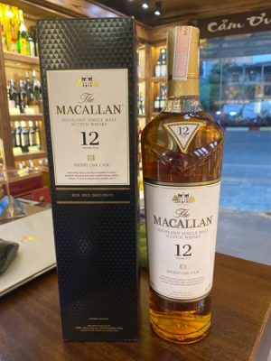Rượu Whisky Scotland The Macallan Sherry Oak 12YO 700ml