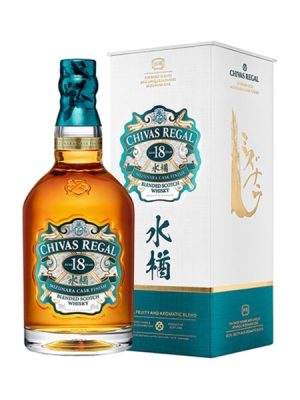 Rượu Whisky Chivas Regal 18YO Mizunara – Hộp Quà